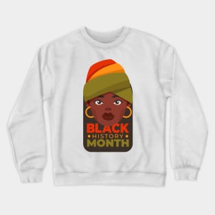 Black history month Africa /BLACK PRIDE Crewneck Sweatshirt